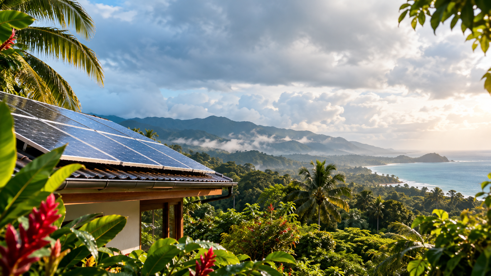 La ilusión de los paneles solares en Costa Rica - The Illusion of Solar Panels in Costa Rica - Iluzia panourilor solare în Costa Rica