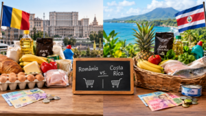 Comparación de precios entre Rumanía y Costa Rica - Price Comparison: Romania vs Costa Rica - comparație de prețuri România vs Costa Rica